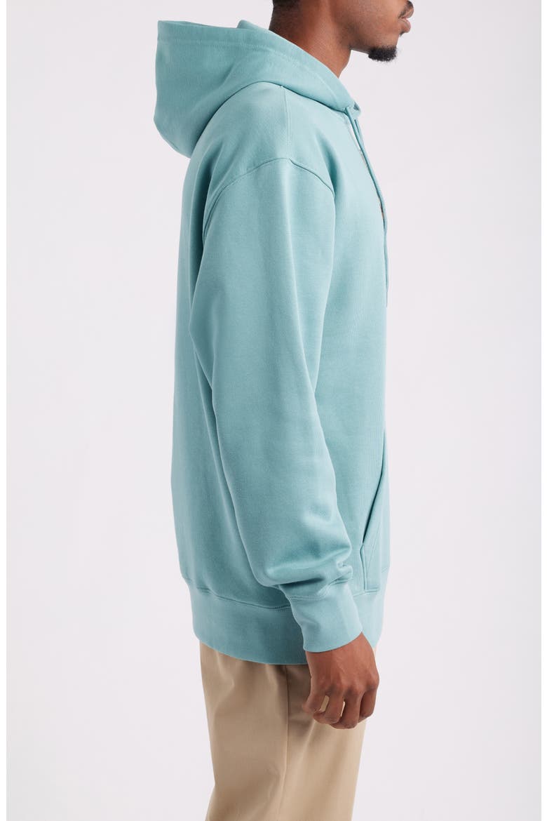 Core Fleece Hoodie, Alternate, color, MINERAL GREEN