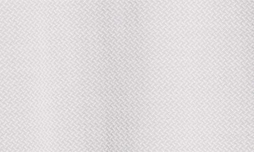 Robert Barakett Creston Micropattern Jacquard Polo In Pearl