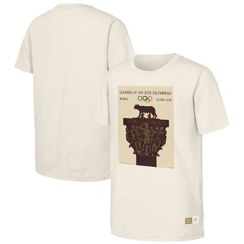 Men's  Natural 1960 Rome Games Olympic Heritage T-Shirt