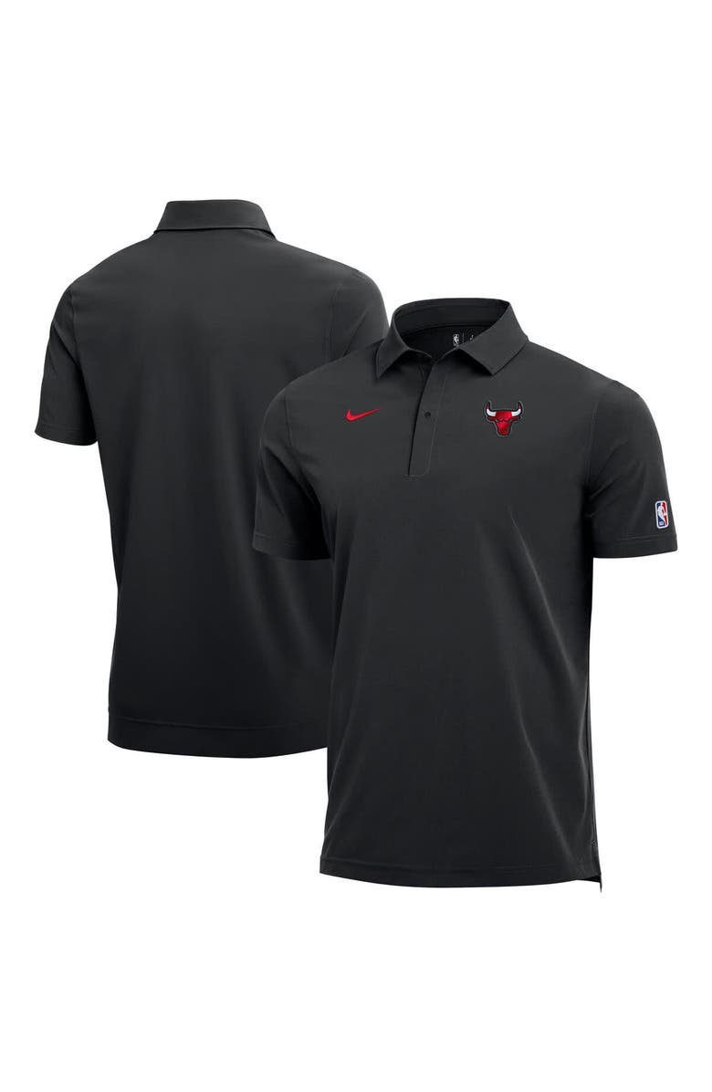 Nike Men's Nike Black Chicago Bulls 2025/26 Authentic Dri-FIT Coaches Polo, Main, color, Black