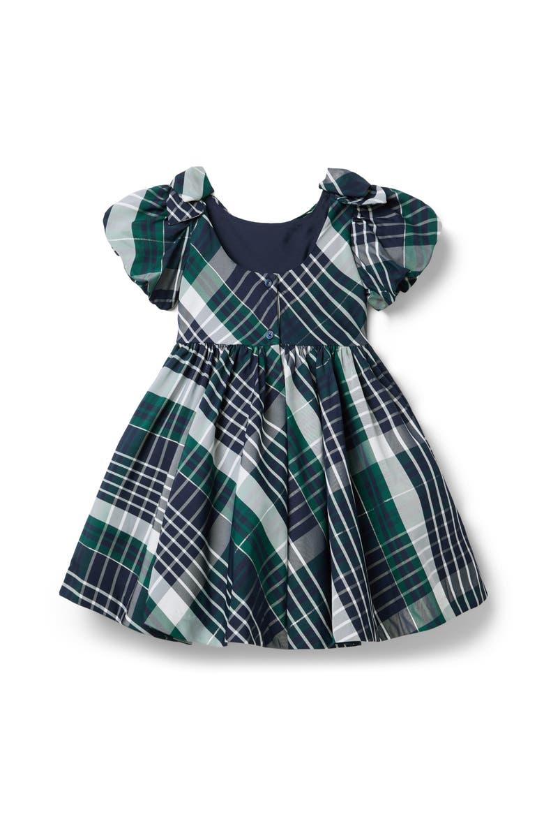 The Timeless Tartan Dress, Alternate, color, Green