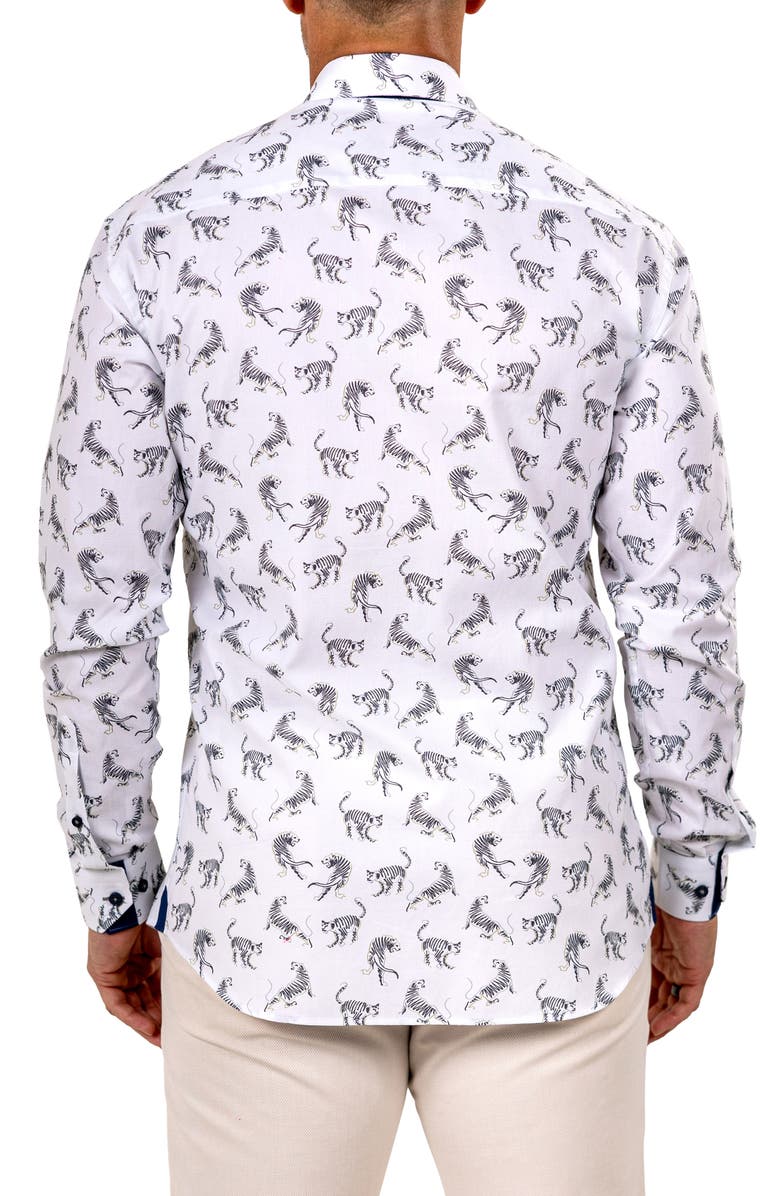 Maceoo Fibonacci Marthyr 0316 Contemporary Fit Button-Up Shirt, Alternate, color, 