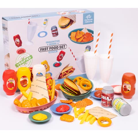 Imaginative Minds Fast Food Set, 56Pc