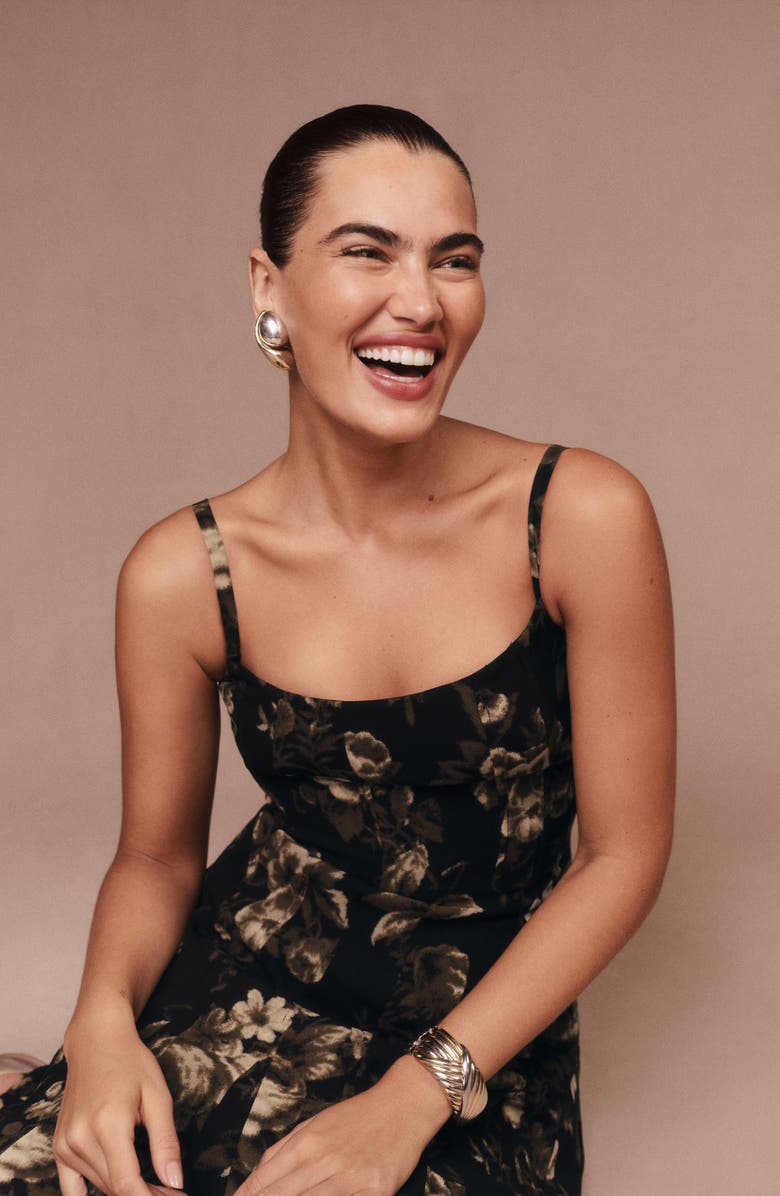 Reformation Katalina Floral Dress, Alternate, color,