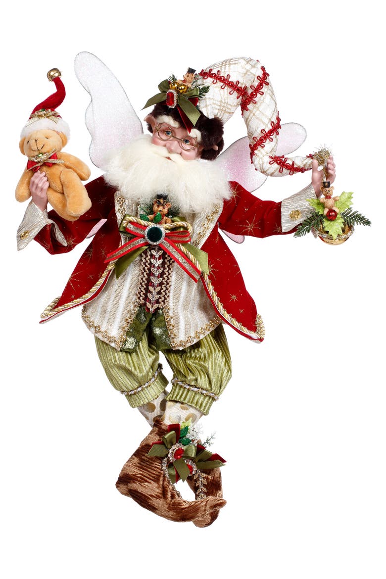 Teddy Bear Fairy, Large, Main, color, Red