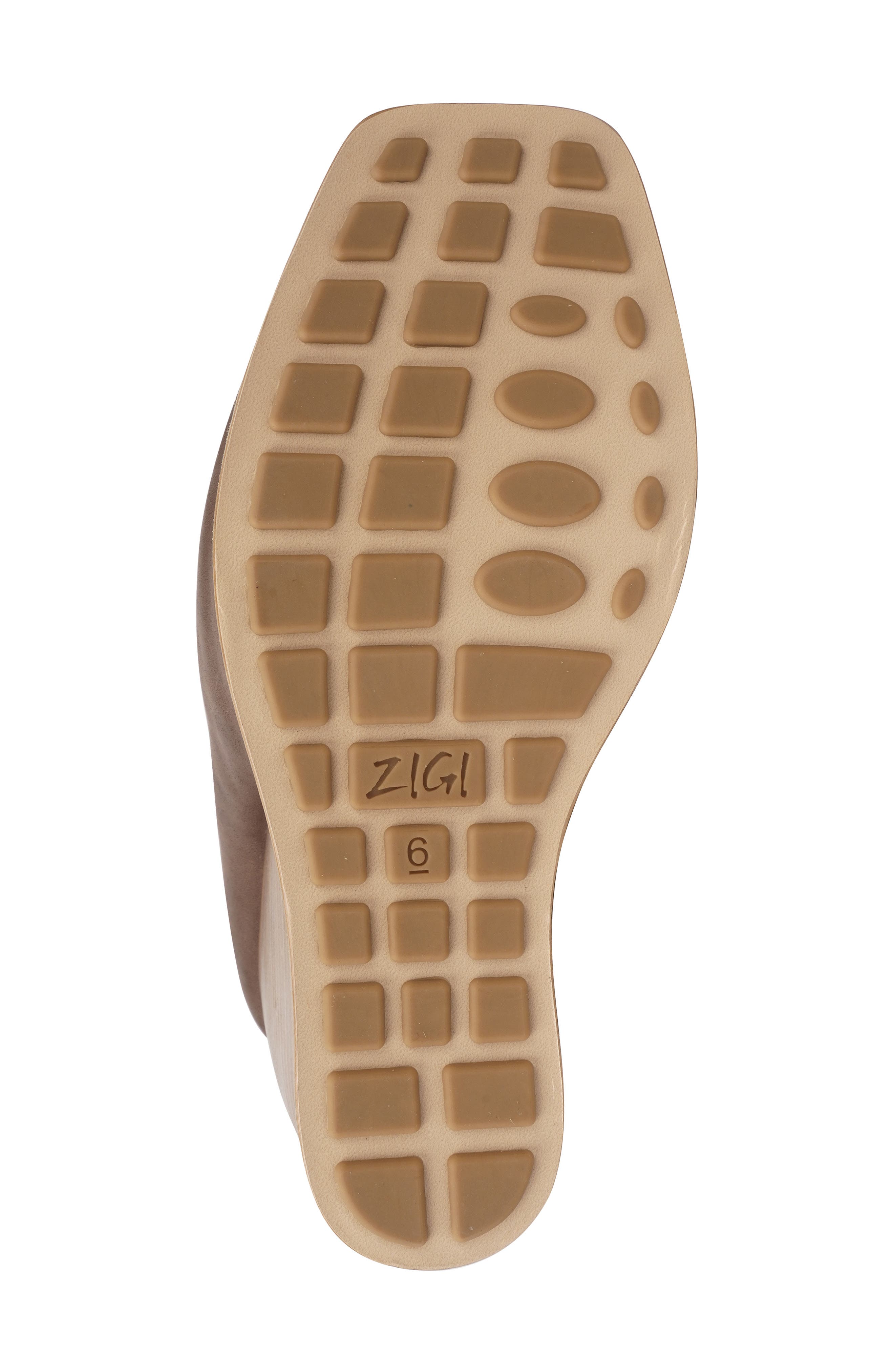 Milluh Peep Toe Platform Wedge Sandal, Alternate, color, BROWN LEATHER