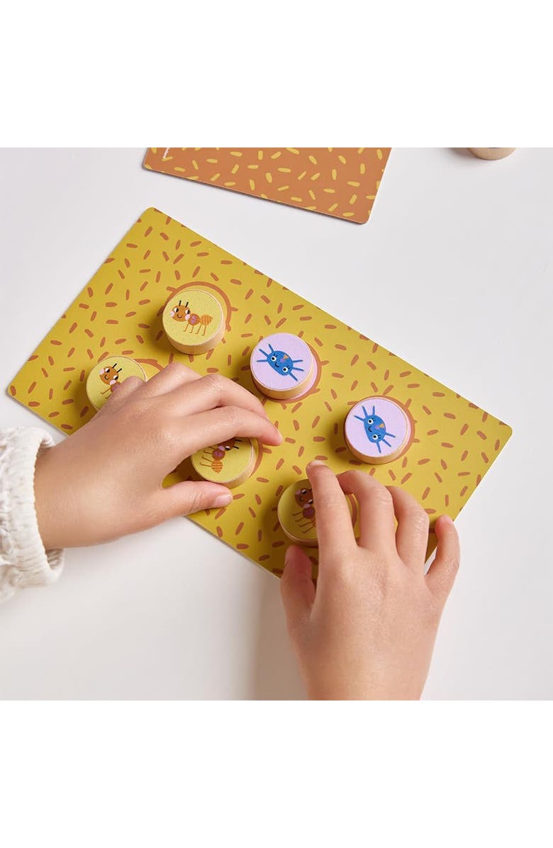 Miniland Catch the bug! Board Game for Ages 5+, Alternate, color, Blue Multi