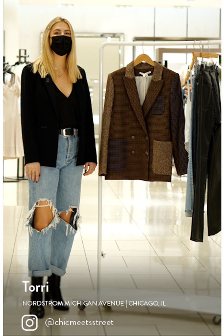 Faustine Mix Print Jacket video