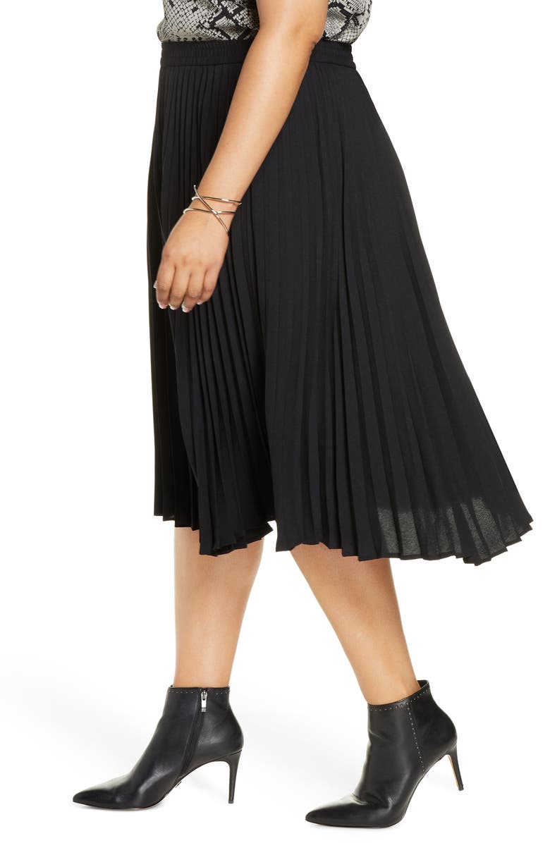 Halogen<sup>®</sup> Pleated Skirt, Alternate, color, 