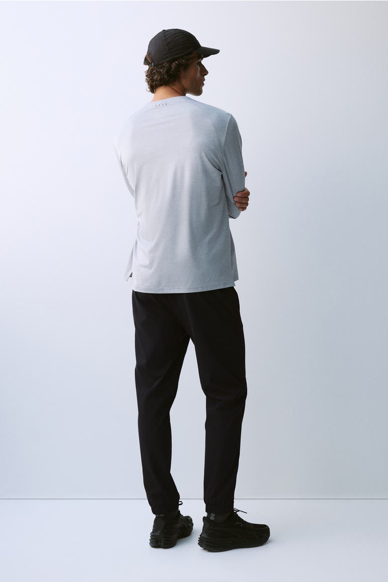 Regular-fit Tapered Sports Joggers With Drymove, Alternate, color, Black