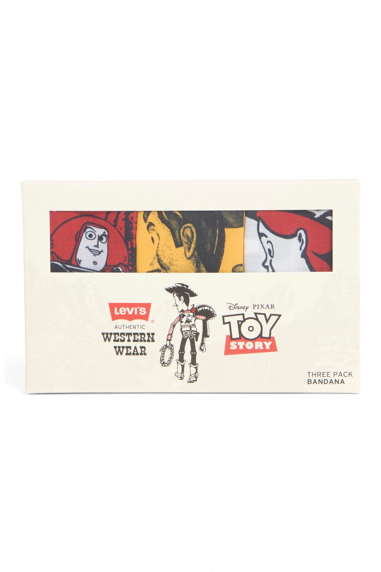 x Toy Story 3-Pack Assorted Bandanas (Men) | Nordstrom