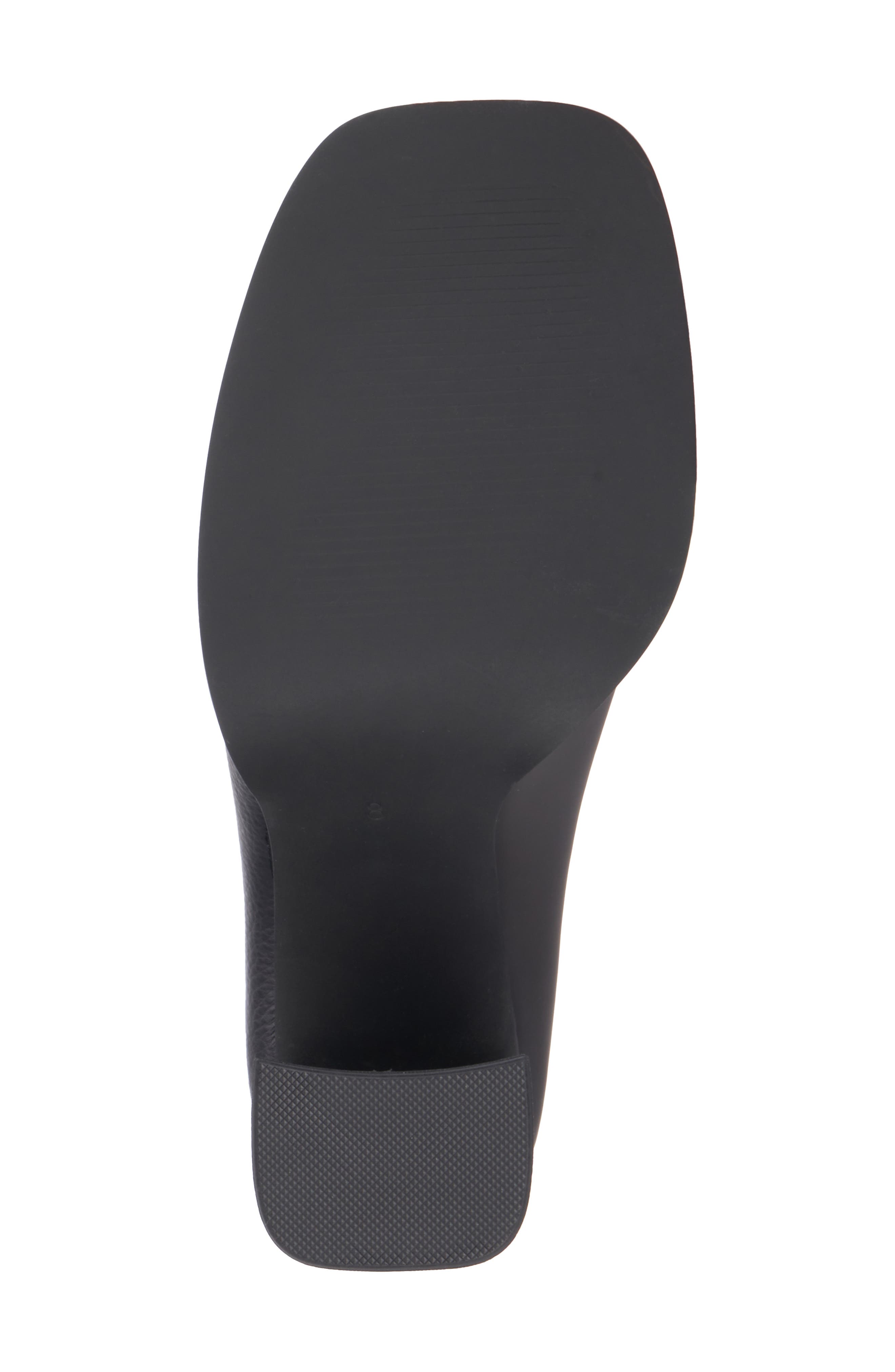 OLIVIA MILLER Square Toe Mule, Alternate, color, Black