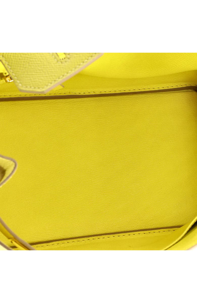 Pre-Owned Hermes Birkin Handbag Yellow Epsom with Gold Hardware 30, Alternate, color,