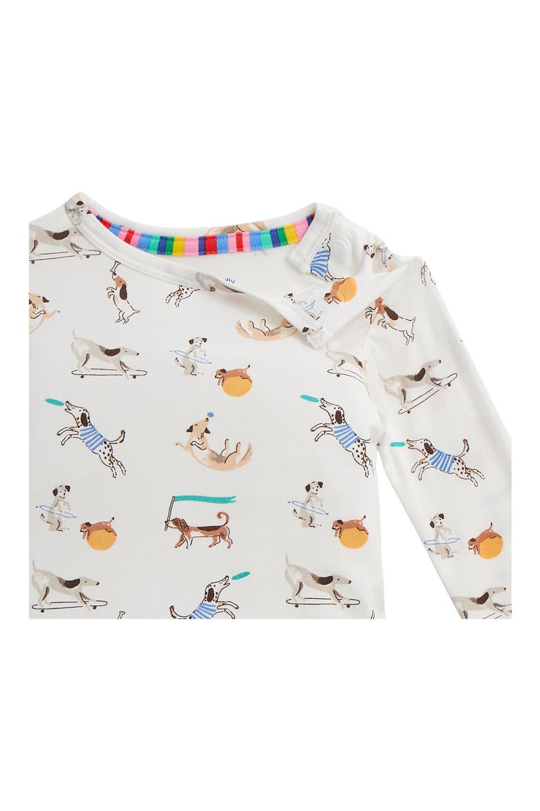 Kids' Howlarious Fitted Two-Piece Pajamas, Alternate, color, WHITE