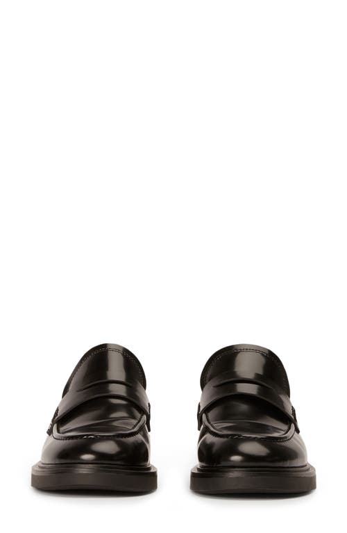 Tony Bianco Cherish Black Hi Shine Flats In Black Hi Shine