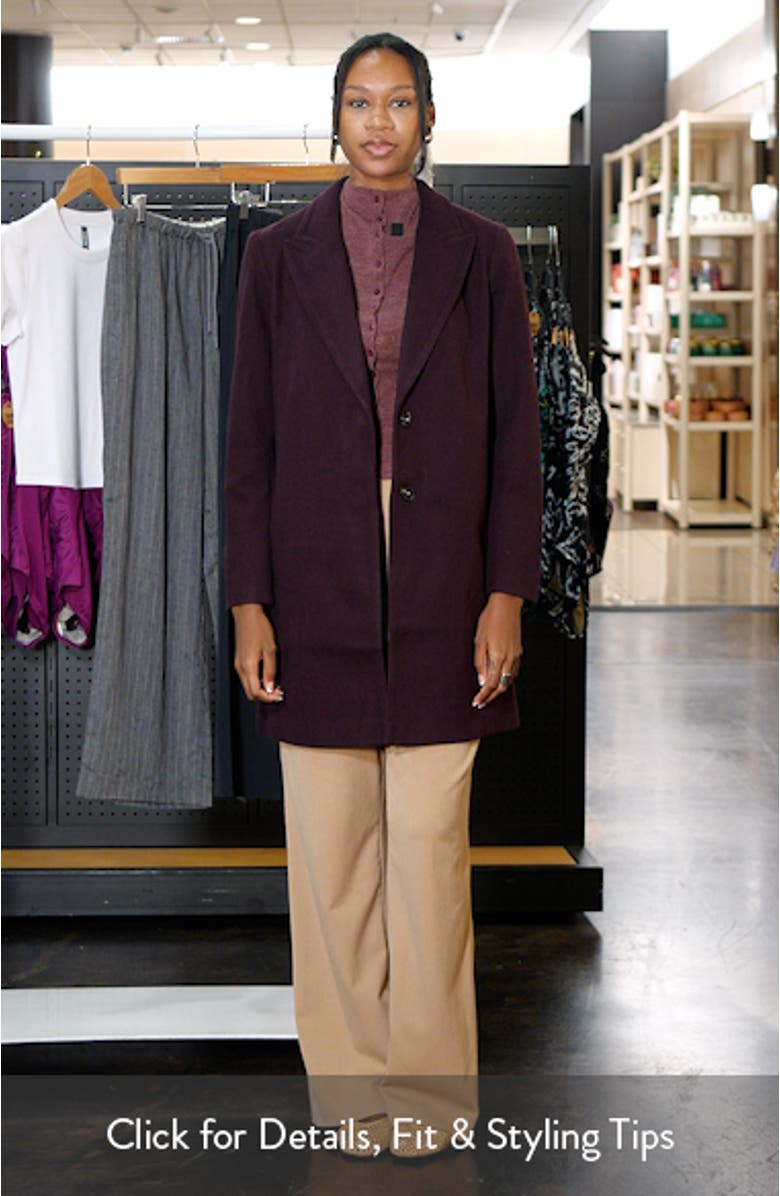 Front Snap Coat, sales video thumbnail