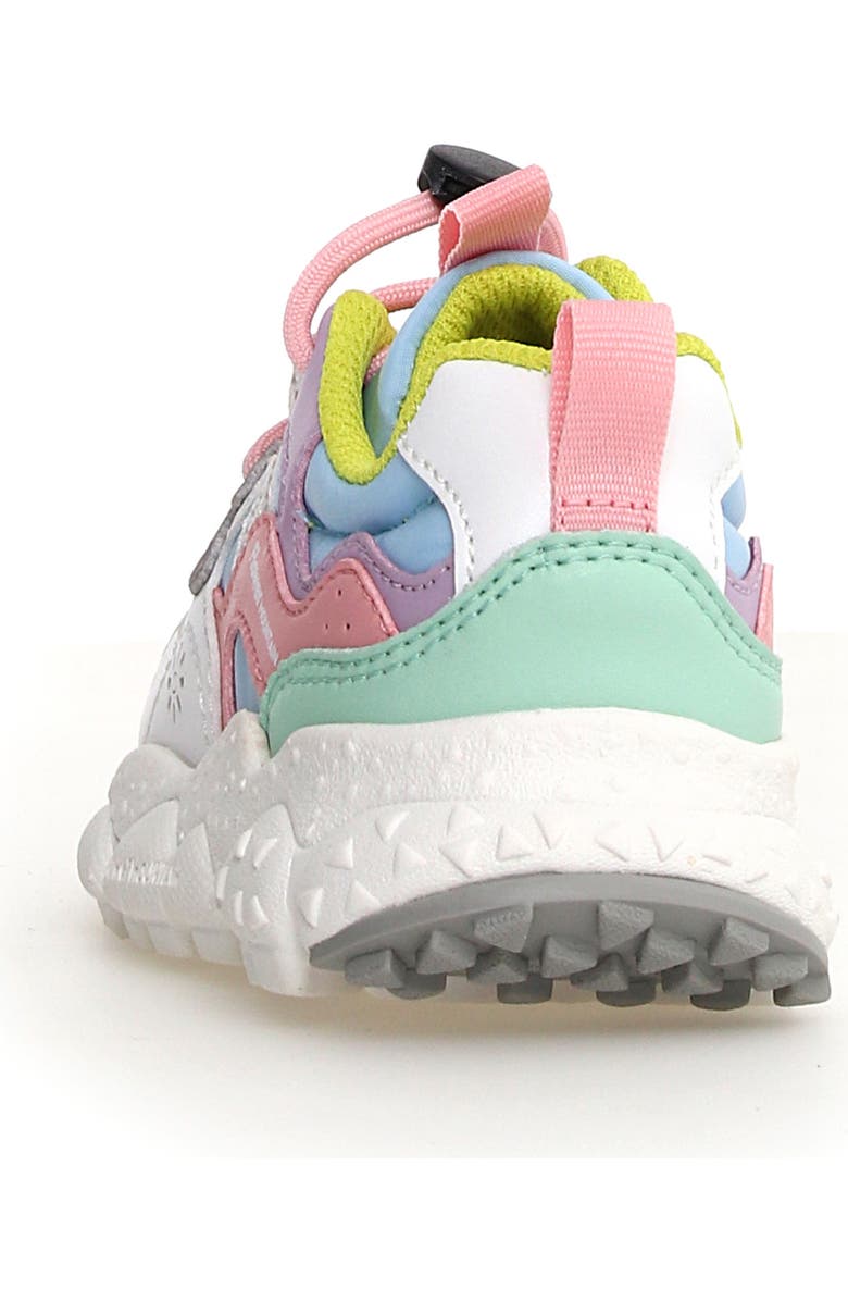 Flower MOUNTAIN Kids' Yamano 3 Sneaker, Alternate, color, Aquamarine-Celeste-White