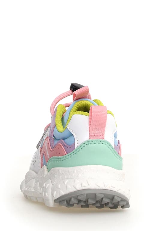 Naturino Kids' Yamano 3 Sneaker In Aquamarine-celeste-white