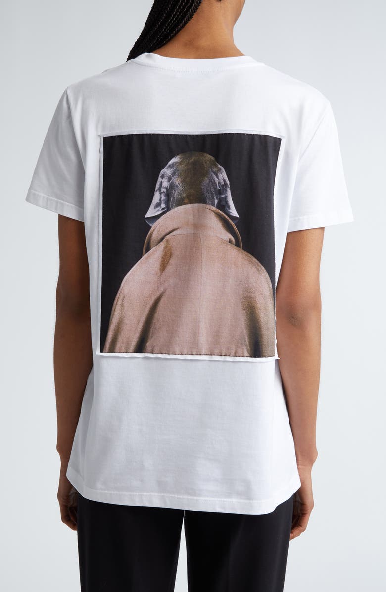 Max Mara Face Powder Weimaraner Graphic T-Shirt, Alternate, color, 