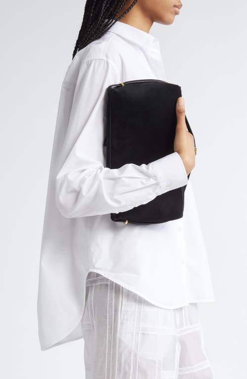 Totême Toteme Scoop Suede Clutch