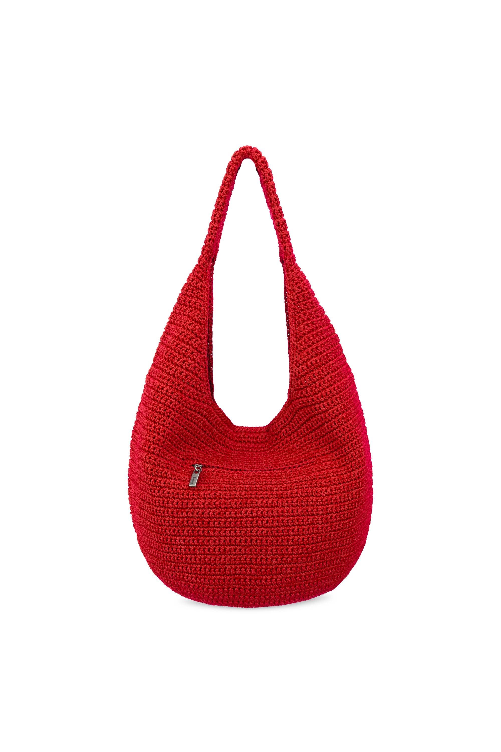 The Sak 120 Small Hobo, Alternate, color, Scarlet