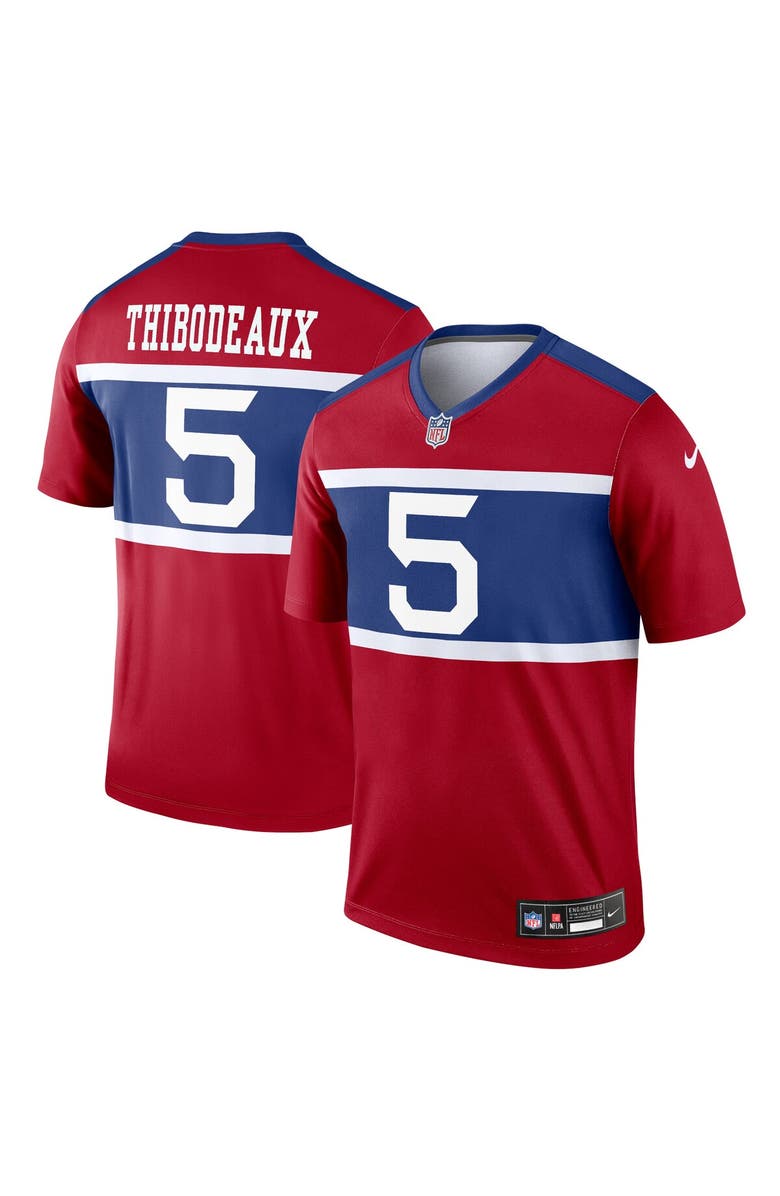 Nike Men's Nike Kayvon Thibodeaux Century Red New York Giants Alternate Legend Player Jersey, Main, color, Red