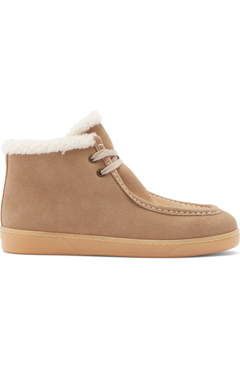 JSlides Halo Faux Shearling Lined Moc Chukka Boot, Alternate, color, Taupe