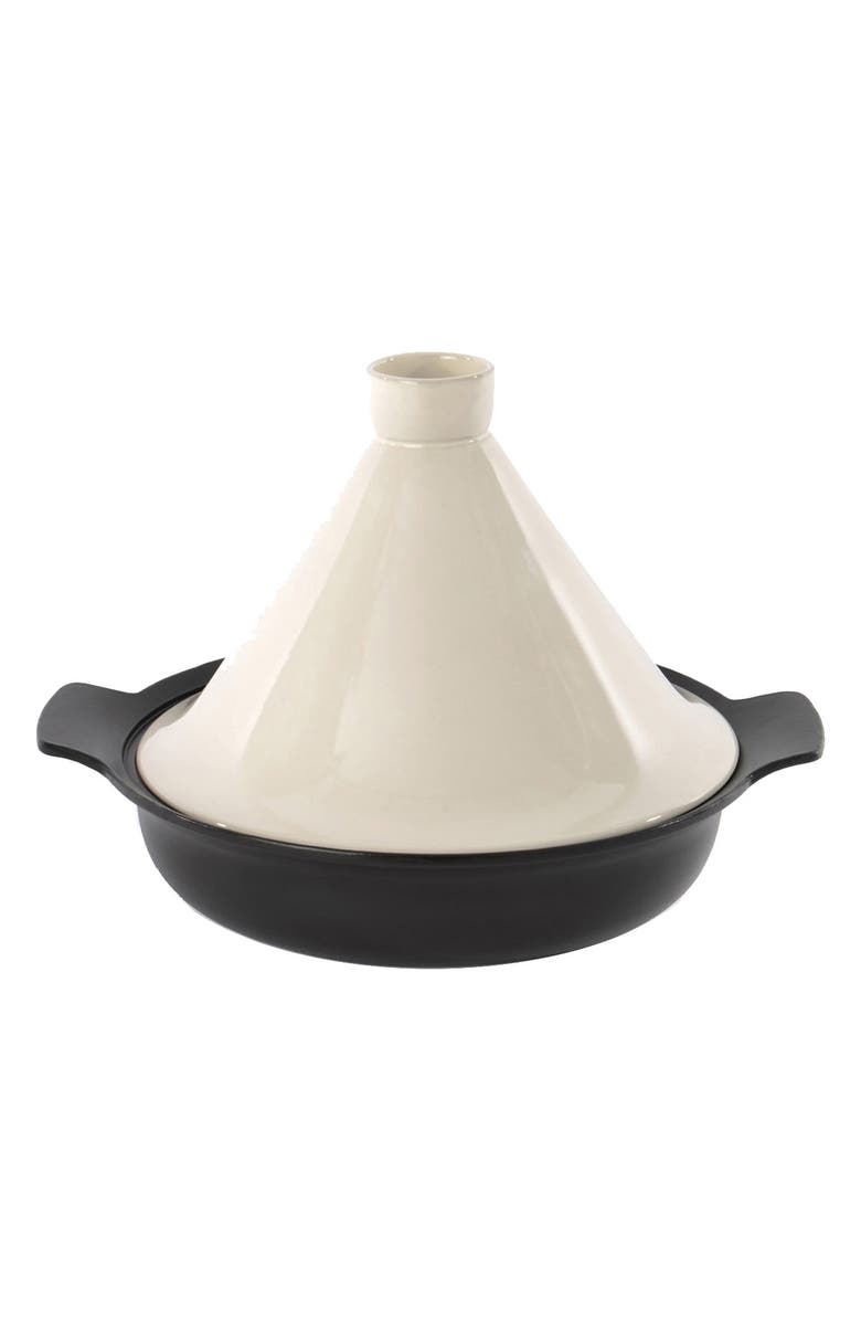 BergHOFF Ron 11.5" Stoneware Tajine Cover, Alternate, color, White