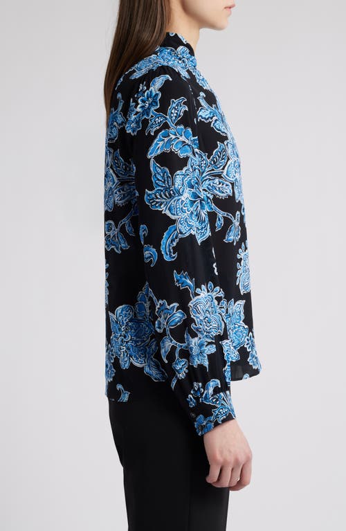 Shop Elie Tahari The Skylar Estate Garden Print Top