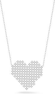 GLAZE JEWELRY Cubic Zirconia Heart Pendant Necklace