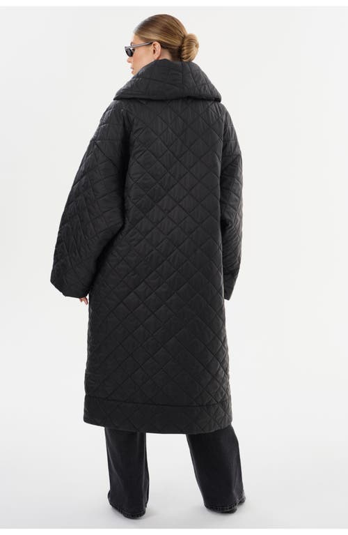 Lamarque Hendrika | Oversized Quilted Coat In Multi