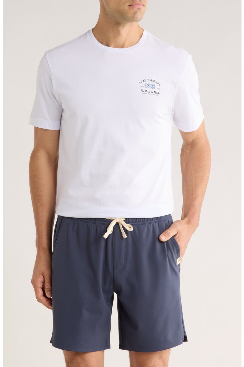 Kayaker Cotton Graphic T-Shirt, Main, color, WHITE