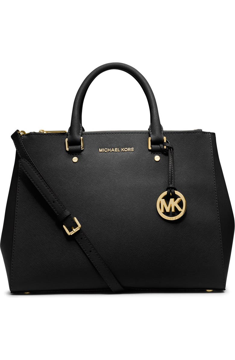 MICHAEL Michael Kors 'Large Sutton' Satchel, Alternate, color,