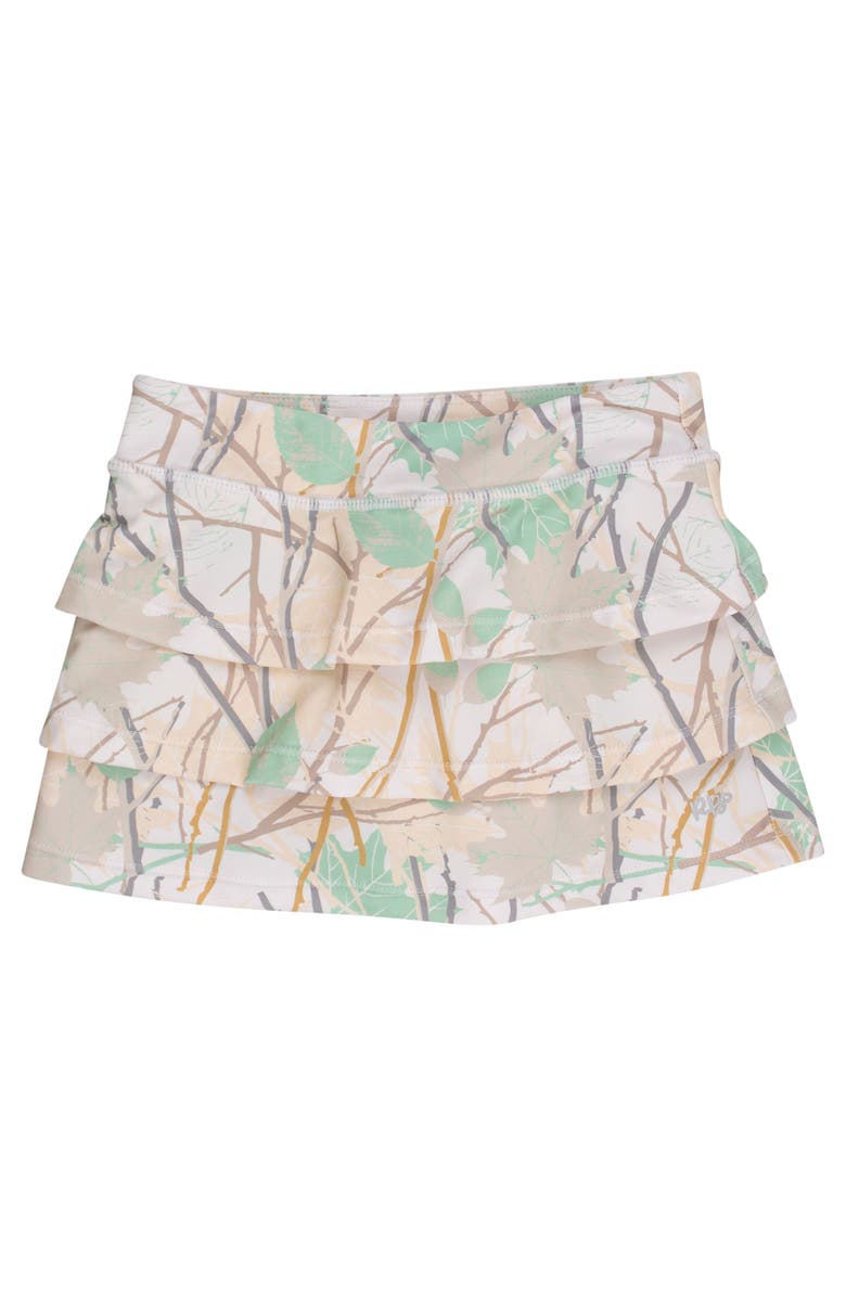 RuffleButts Girls Active Skort, Main, color, Brush Camo