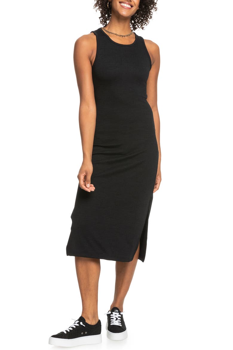 Good Keepsake Cutout Midi Dress, Main, color, ANTHRACITE