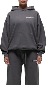 Good For Nothing Vintage Grey Relaxed Hoodie