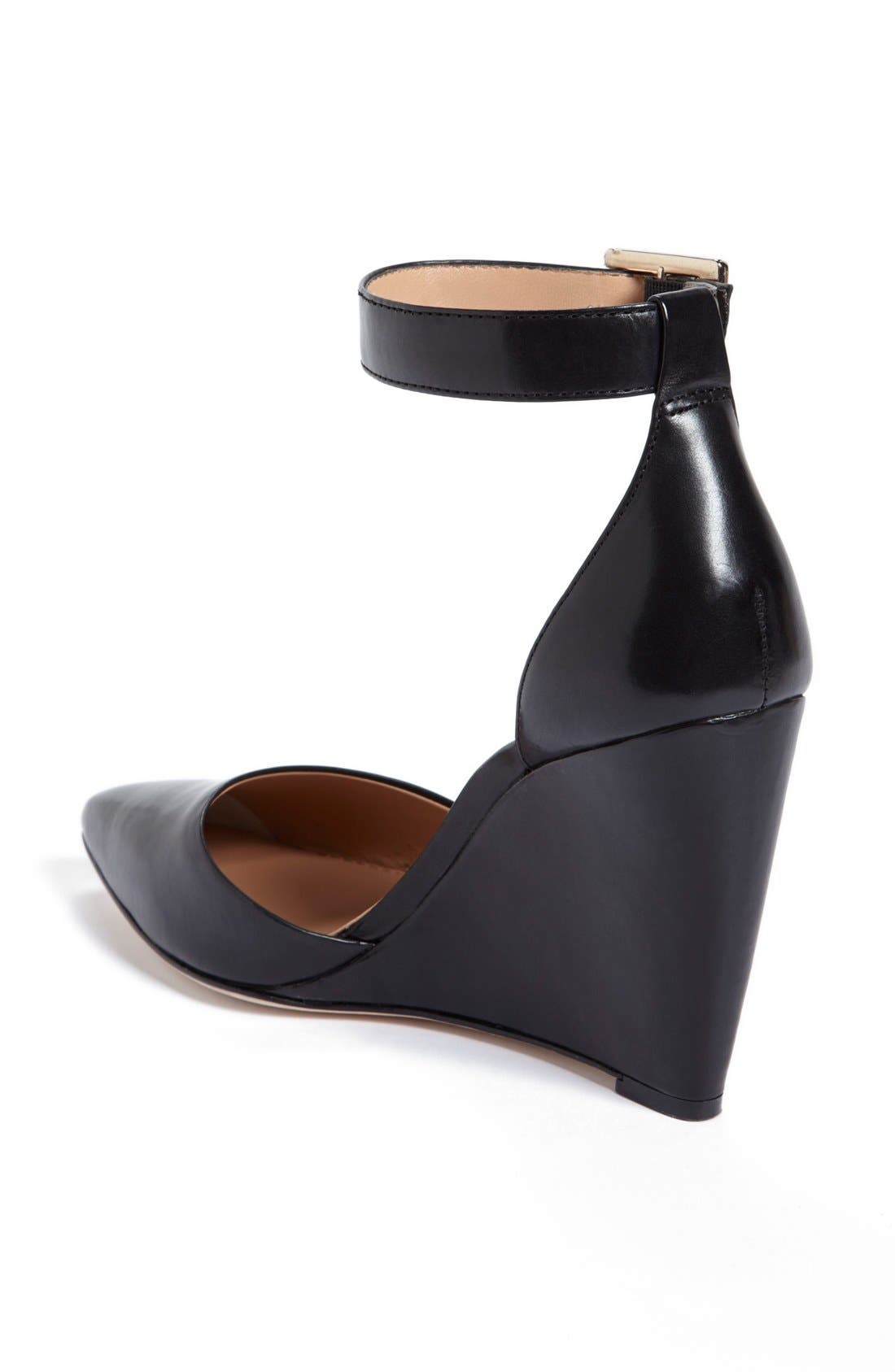 VC Signature 'Solanna' Leather Wedge Pump, Alternate, color, 