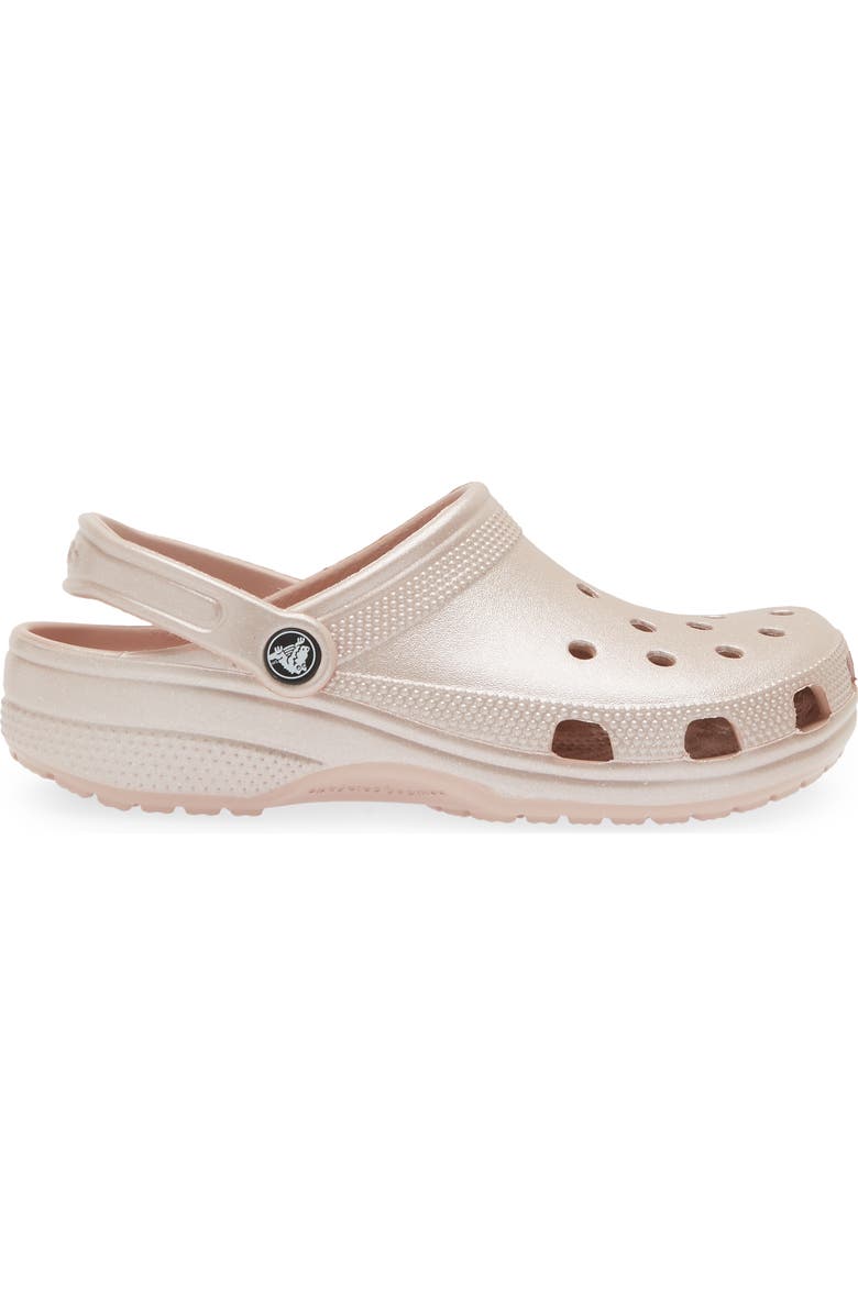 CROCS Classic Shimmer Clog, Alternate, color,