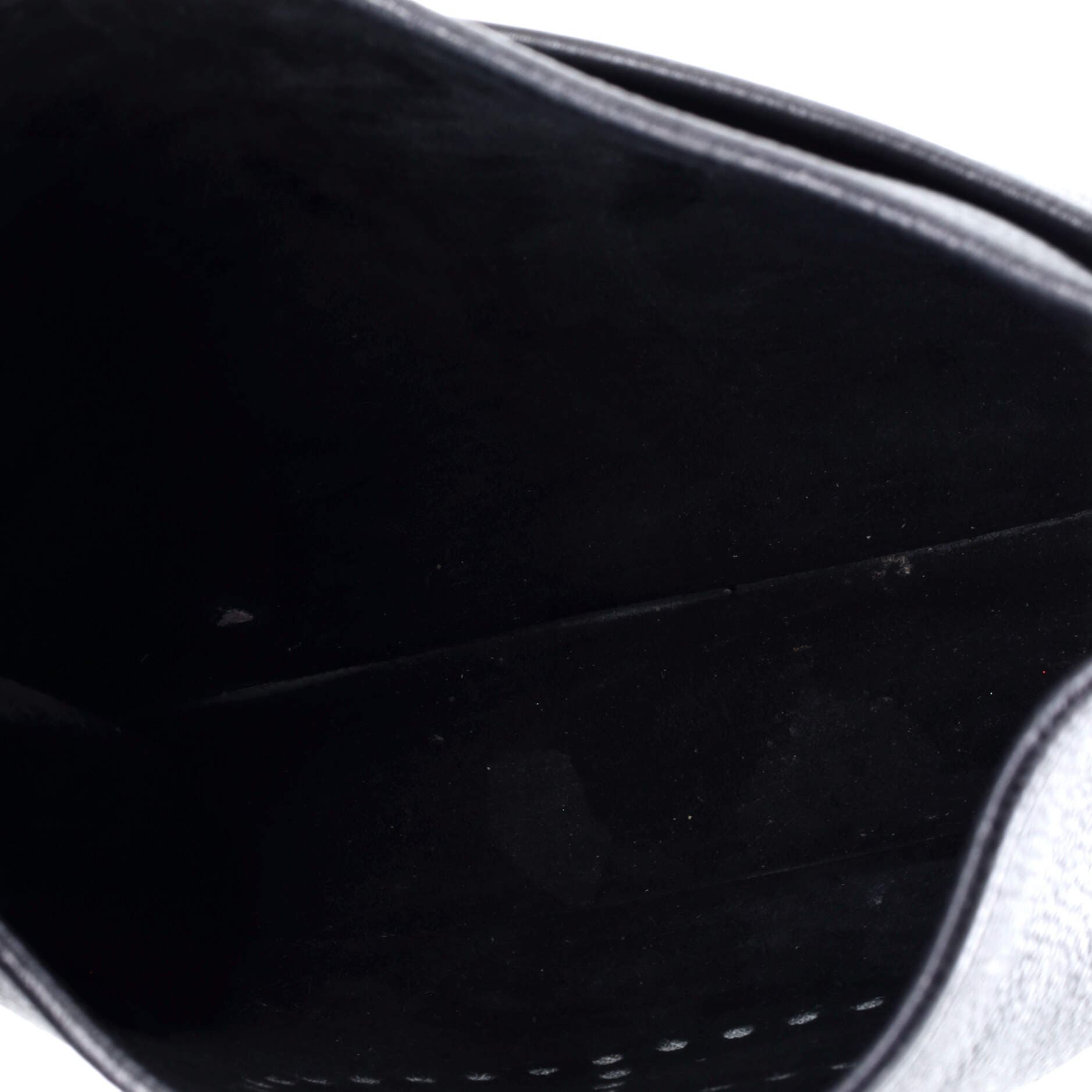 Pre-Owned Hermes Evelyne Bag Gen III Clemence PM, Alternate, color, Noir