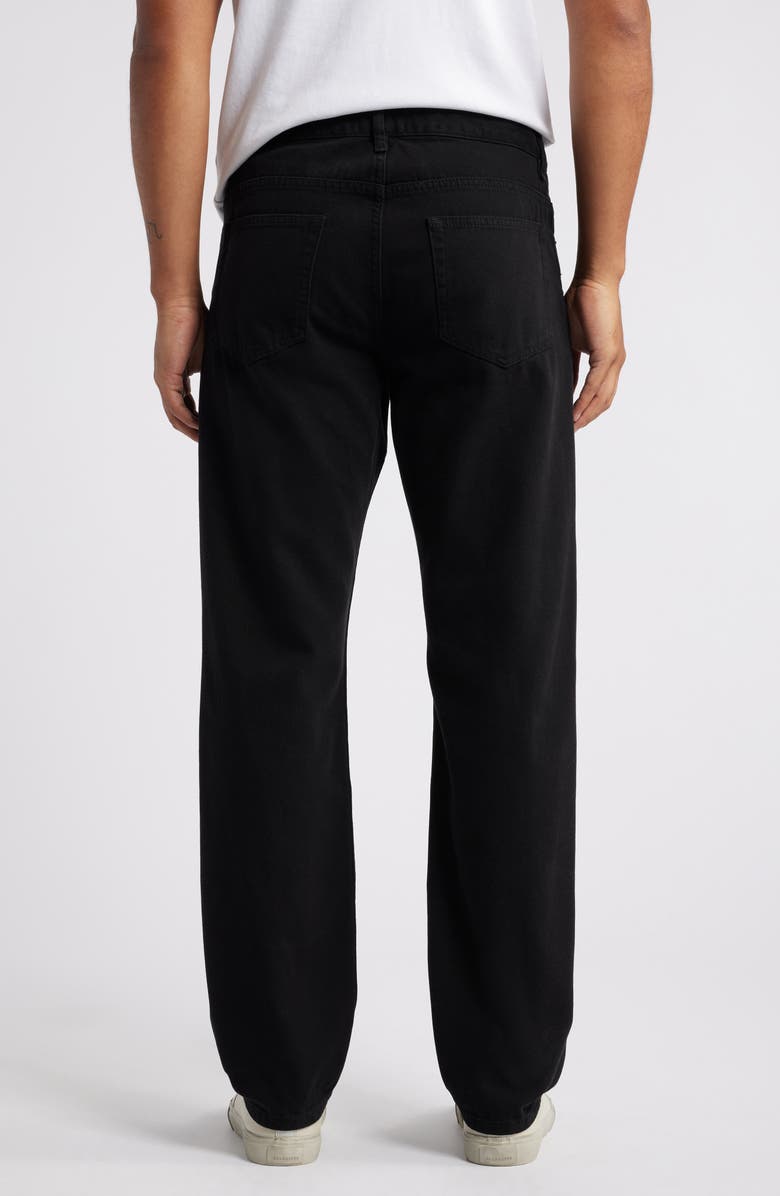 FRAME The Straight Leg Canvas Jeans, Alternate, color, Black