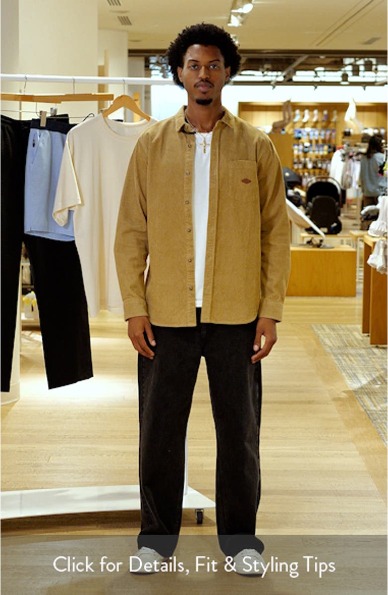 Classic Surf Cotton Corduroy Button-Up Shirt, sales video thumbnail