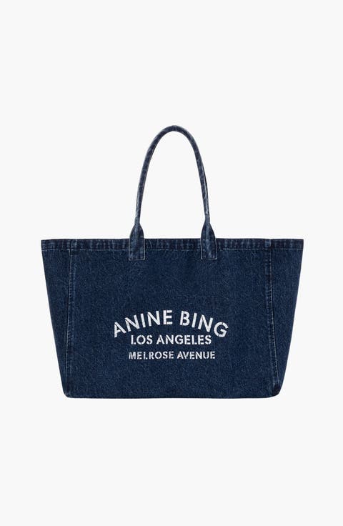 Leo Denim Tote