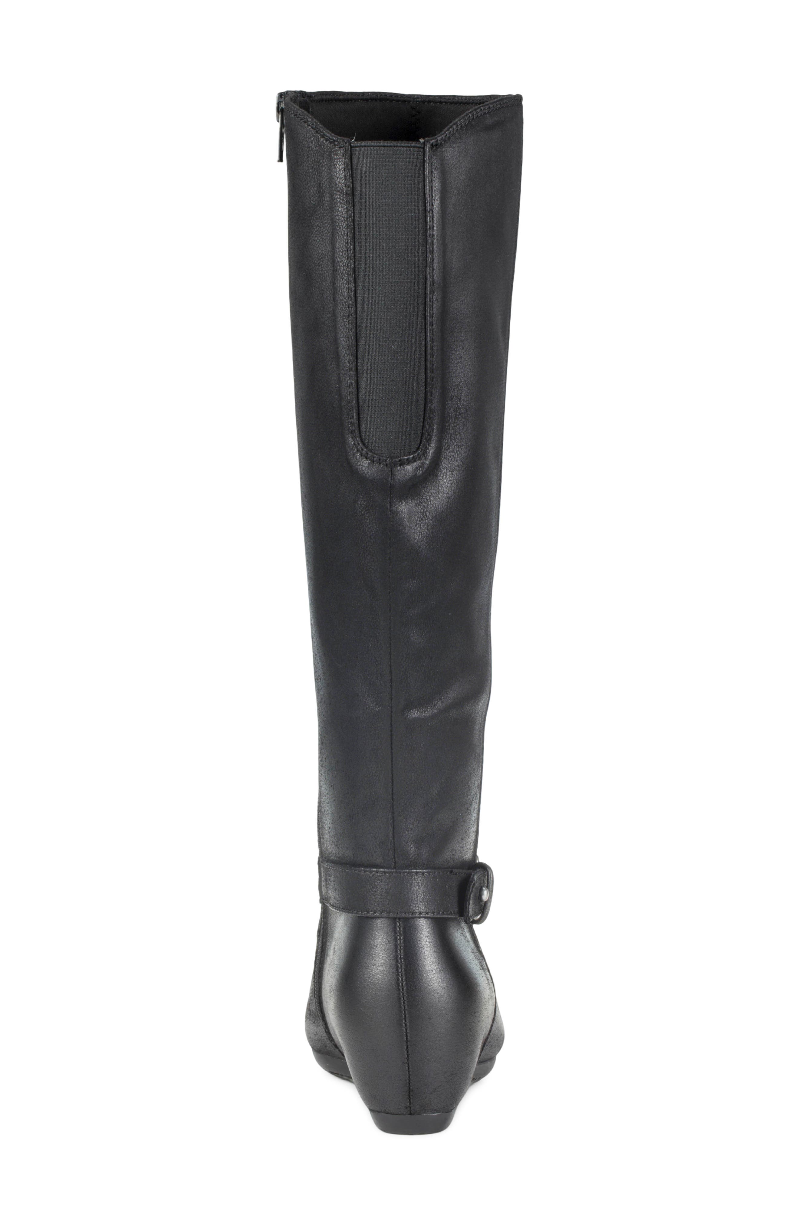 Paullina Knee High Boot, Alternate, color, BLACK