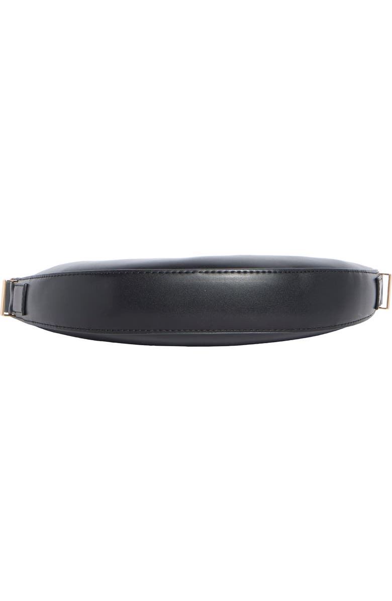 URBAN EXPRESSIONS HANDBAGS Crescent Shoulder Bag, Alternate, color, Black