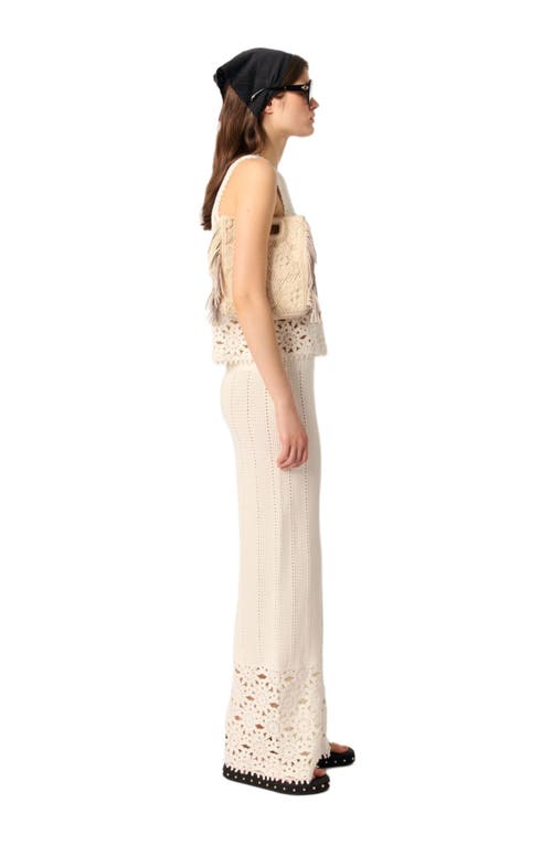Maje Crochet Vest Top
