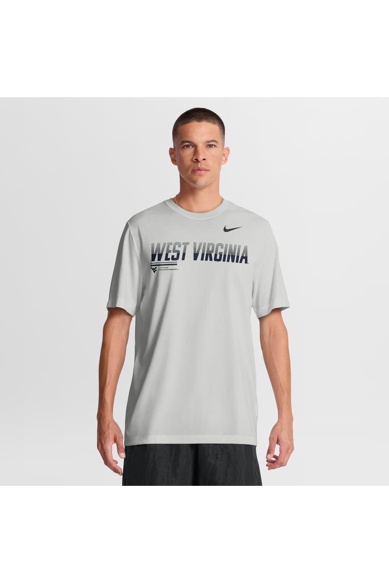 Men's Nike Gray West Virginia Mountaineers Sideline Legend Dri-FIT T-Shirt, Main, color, Gray