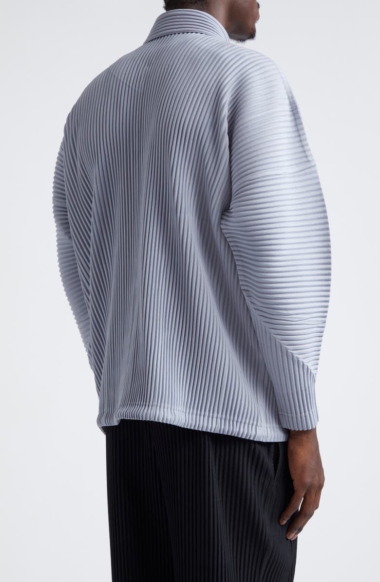 Homme Plissé Issey Miyake Monthly Colors August Pleated Cardigan, Alternate, color, 