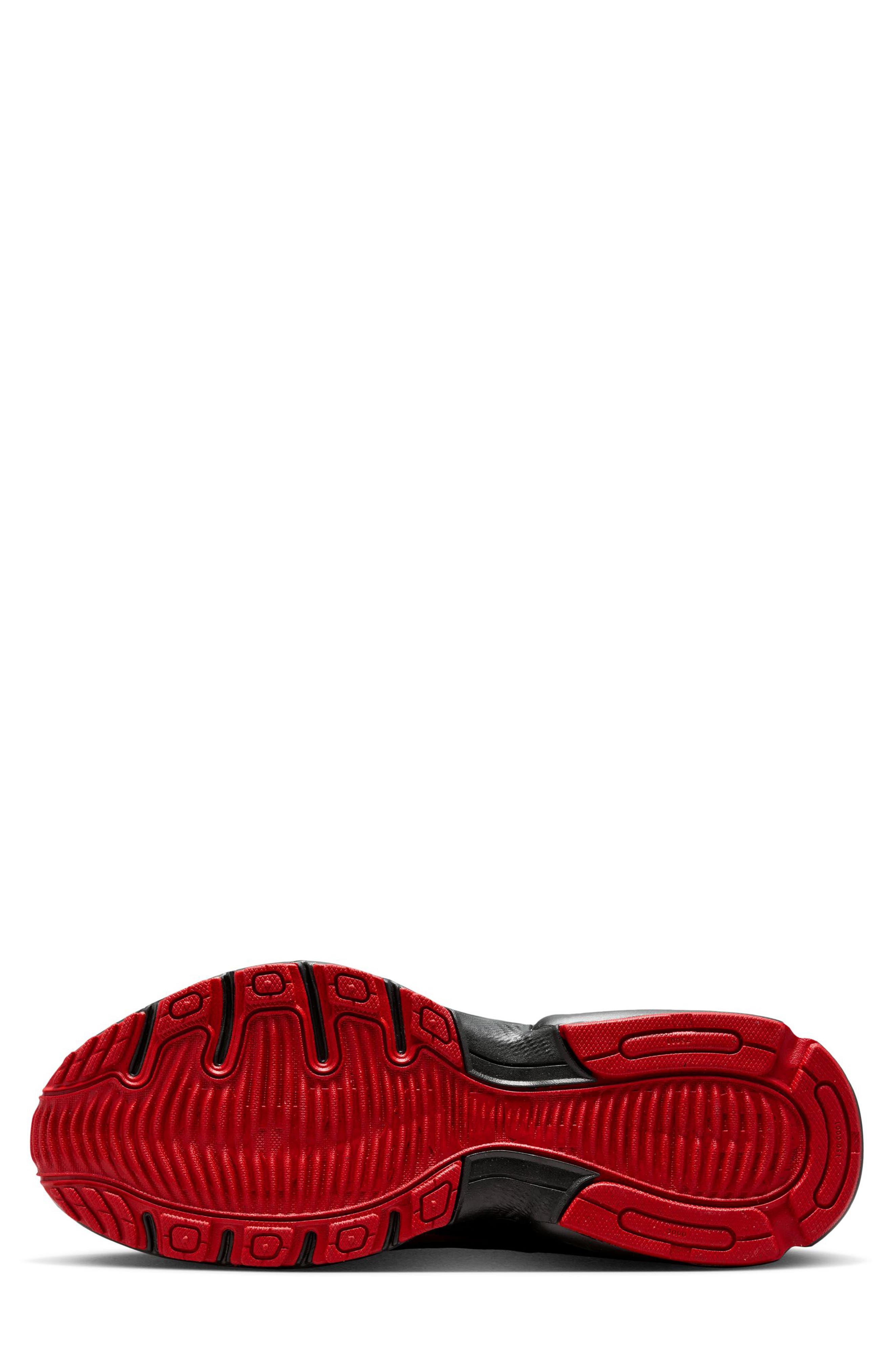 Air Max Fire Sneaker, Alternate, color, BLACK/ UNIVERSITY RED
