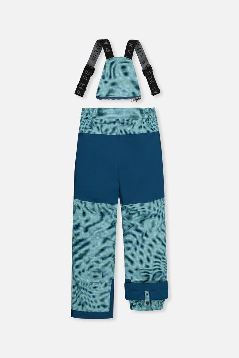 Play Jacket & Pants Neckwarmer Two Piece Snowsuit, Alternate, color, Greyish Blue and Navy