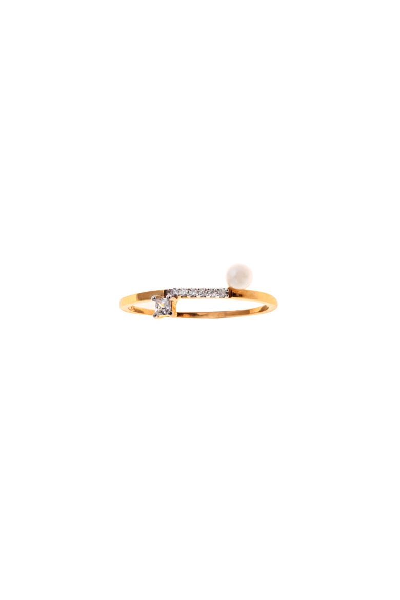 Pérola Ring, Main, color, Gold 19,2kt